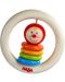 Дървена бебешка играчка Haba - Клоун, пъстра - 1t