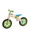 Дървено колело за баланс Woody - С надуваеми гуми - 1t