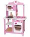 Дървена детска кухня Andreu toys - Rosa, розова - 1t