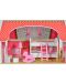 Дървена къща за кукли Moni Toys - Emily, със 17 аксесоара - 4t