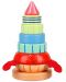 Дървена играчка за нанизване Orange Tree Toys - Рак - 1t