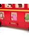 Дървена играчка за сортиране Bigjigs - Автобус с животинчета - 4t