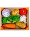 Дървен комплект Bigjings - Щайга за зеленчуци, с аксесоари - 1t