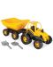 Детска играчка Pilsan - Трактор с ремарке - 1t