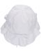 Детска шапка с UV 50+ защита Sterntaler - С панделка,  51 cm, 18-24 месеца, бяла - 4t