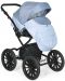 Детска количка Baby Giggle - Mio, 2в1, синя - 2t