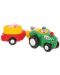 Детска играчка Wow Toys Farm - Трактор с ремарке за животни - 1t
