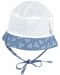Детска лятна шапка с UV 50+ защита Sterntaler - 49 cm, 12-18 мeсеца, синя - 3t