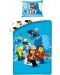 Детски спален комплект Halantex - LEGO, City, син - 1t