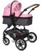 Детска комбинирана количка Lorelli - Lora Set, Candy Pink - 2t