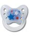Бебешка залъгалка с халка Dentistar - Звездички, размер 2 - 1t