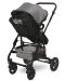 Детска количка Lorelli - Alba, Premium Set, Opaline Grey - 6t