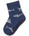 Детски чорапи със силиконова подметка Sterntaler - С акули, 19/20, 12-18 месеца, 2 чифта - 3t