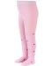 Детски памучен чорапогащник Sterntaler - Със звездички,  86 cm, 18-24 месеца, розов - 2t