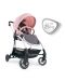Бебешка лятна количка Hauck Eagle 4S, Pink/Grey, розова - 7t