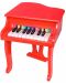 Детско дървено пиано Classic World Детски - Роял, червен - 1t