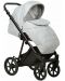 Детска количка Baby Giggle - Adagio, 3в1, сива - 2t
