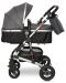 Детска количка Lorelli - Alba, Premium Set, Steel Grey - 4t