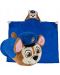 Детско одеяло с 3D качулка Sonne - Чейс Paw Patrol, 110 x 140 cm, синьо - 6t