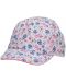 Детска лятна шапка с козирка с UV 50+ защита Sterntaler - На цветчета, 53 cm, 2-4 години  - 1t