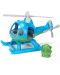 Детска играчка Green Toys - Хеликоптер, син - 1t