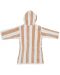 Детски халат за баня Jollein - Stripe Biscuit, 1-2 години - 3t