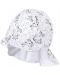 Детска шапка с платка с UV 50+ защита Sterntaler - С животни, 47 cm, 9-12 месеца - 3t