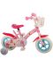 Детски велосипед с помощни колела E&L cycles - Дисни Принцеси, 10'' - 1t