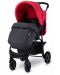 Детска количка с покривало Lorelli - Olivia Basic, Mars red - 2t