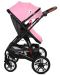 Детска комбинирана количка Lorelli - Lora Set, Candy Pink - 7t