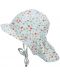 Детска лятна шапка с UV 50+ защита Sterntaler - С пеперудки, 45 cm, 6-9 месеца - 1t