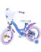 Детски велосипед с помощни колела E&L cycles - Disney, Frozen, 14'' - 2t