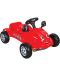 Детска кола с педали Pilsan - Herby, червена - 1t