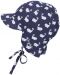 Детска лятна шапка с козирка и UV 50+ защита Sterntaler - С китове, 43 cm, 5-6 месеца - 1t