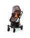 Детска количка с аксесоари Cosatto Giggle Quad - Charcoal Mister Fox - 3t
