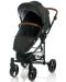 Детска комбинирана количка Lorelli - Crysta 3 в 1, Black - 2t