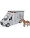 Детска играчка Zhorya City Service - Камион за коне - 1t