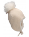 Детска зимна шапка с помпон Sterntaler - Момиче, 53 cm, 2-4 години - 4t
