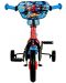 Детски велосипед с помощни колела E&L cycles - Спайдърмен, 10'' - 2t