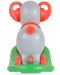 Детска играчка за люлеенe Pilsan - Слонче, сива - 3t