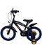 Детски велосипед с помощни колела E&L cycles - Batman, 14'' - 3t