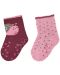 Детски чорапи със силиконови бутончета Sterntaler - 17/18 размер, 6-12 месеца, 2 чифта - 1t