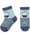 Детски чорапи със силиконова подметка Sterntaler - С акули, 23/24, 2-3 години, 2 чифта - 2t
