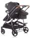 Детска количка за близнаци Chipolino - ДуоСмарт, ванилия - 4t