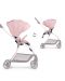 Бебешка лятна количка Hauck Eagle 4S, Pink/Grey, розова - 4t