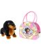 Детска играчка Funville CuteKins - Куче в чанта Donna Chichi - 1t