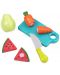 Детски комплект Battat - Кошница за пазар с плодове и зеленчуци - 3t