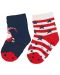 Детски чорапи за пълзене Sterntaler - Коледен мотив, 2 чифта, 21/22, 18-24 месеца - 1t