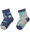 Детски чорапи със силиконова подметка Sterntaler - С животни, 23/24 размер, 2-3 години, 2 чифта - 1t