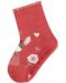 Детски чорапи със силиконова подметка Sterntaler - С магаренце, 23/24, 2-3 години, червени - 1t